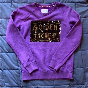 Mini Boden “Golden Ticket” Sweatshirt
